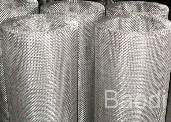 Maglie fine netta 1m x 30m, tela metallica dell'acciaio inossidabile dell'insetto tessuta termoresistente