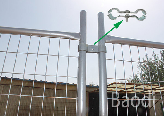 Evento temporaneo galvanizzato smontabile che recinta con la struttura rotonda/reticolato di saldatura