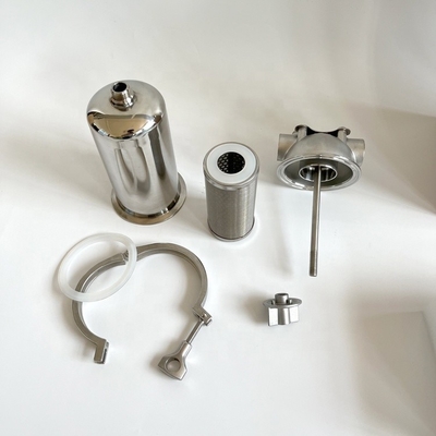 Commerciale filtro in acciaio inossidabile alloggiamento economico 5 pollici prefiltro per la limpidezza dell'acqua del rubinetto a casa