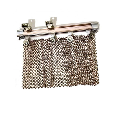 Tende a catena di alluminio leggere e durevoli per interni di lusso Articolo 27 kg/m2