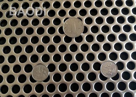 0.5mm 316L hanno perforato il cavo Mesh Round Screen Filter