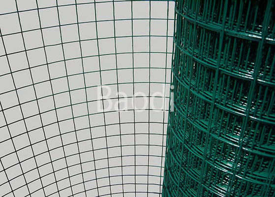 Il recinto animale Pvc Coated 1x1 ss salda il calibro di Mesh Green Color 19