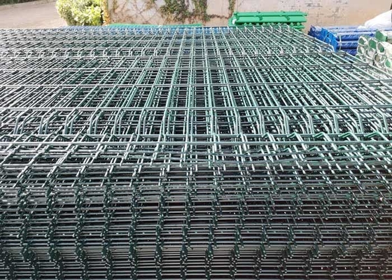 foro quadrato del ferro di Mesh Fence Pvc Coating Welded del cavo del giardino di 6ft