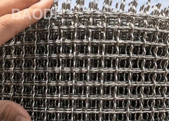 316L 2&quot; schermo di cavo unito ha galvanizzato il ferro doppio di tessitura