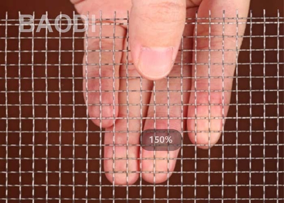 Acciaio inossidabile tessuto costruzione Mesh Alkali Resisting unito dello schermo 316