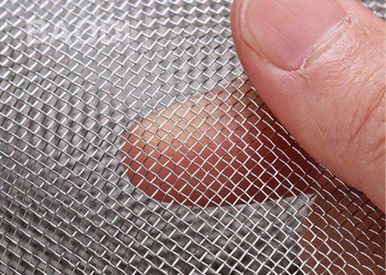 Costruzione di alluminio Mesh Plain Weaving Alkali Resistant unito 0.4mm