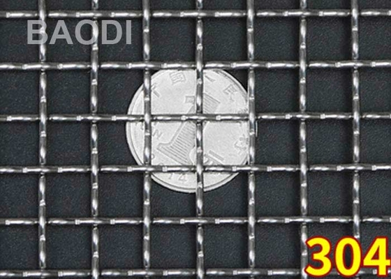 Cavo unito tessuto Mesh Structure Firm di acciaio inossidabile 304