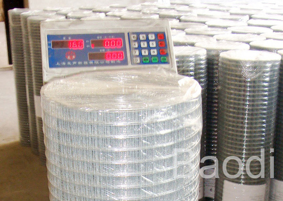 Il reticolato di saldatura galvanizzato 14 calibri Rolls, miniere ha saldato la rete metallica dell'acciaio inossidabile