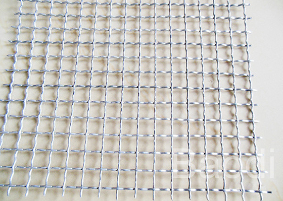 Rete metallica tessuta dell'acciaio inossidabile Rolls, pannelli tessuti modello quadrato della rete metallica