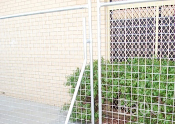 recinto temporaneo galvanizzato tubo di 40mm, recinzione di sicurezza temporanea di dimensione di 2.4m x di 2,1