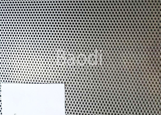 Lamiere di acciaio perforata durevole SS316 2000 x 1000 x 1.5mm per i filtri chimici