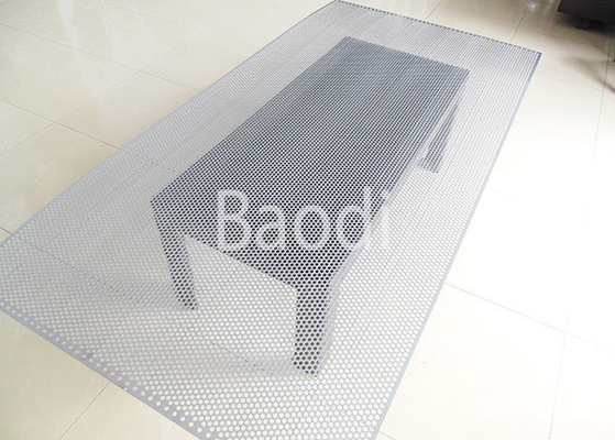 L'acciaio inossidabile decorativo ha perforato il foro rotondo 60 SS304/SS316 vacillati dello strato