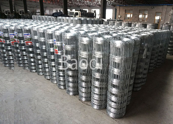 Recinto del filo zincato per bestiame che recinta facilmente installazione, recinto di filo metallico tessuto