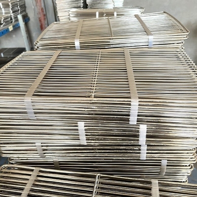260 / 300mm Lunghezza Barbecue Wire Mesh e BBQ Mesh Strumenti da cucina con griglie in acciaio inossidabile