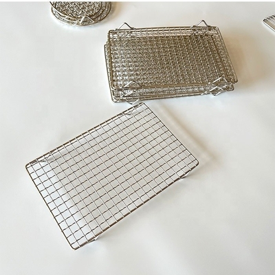 Altri accessori Grill BBQ riutilizzabile senza fumo Grill rotondo Diametro 13-60cm per una grigliatura sana e facile