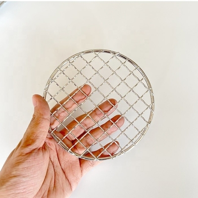 Migliorare l'aspetto estetico con barbecue in acciaio strato crimped Rack Rectangular Panello Lunghezza 15-100cm e mesh Tipo di accessorio