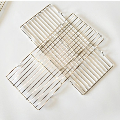 Grigliato a carbone Grill Mesh Acciaio inossidabile resistente e resistente per la grigliatura senza sforzo 2cm / 5cm Gambe/Piedi
