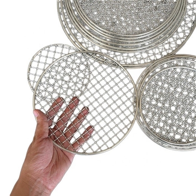 Non-Stick Portable BBQ Wire Mesh for Chicken Roast Metal Material Libera disponibilità di campioni