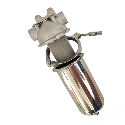 Stampa laser a carbonio attivo 10&quot; taglia 1&quot; NPT/BSPT Interfaccia Spazio-risparmio SS304/316 filtro per tubazioni