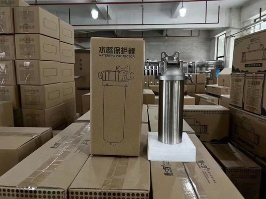 Commerciale filtro in acciaio inossidabile alloggiamento economico 5 pollici prefiltro per la limpidezza dell'acqua del rubinetto a casa