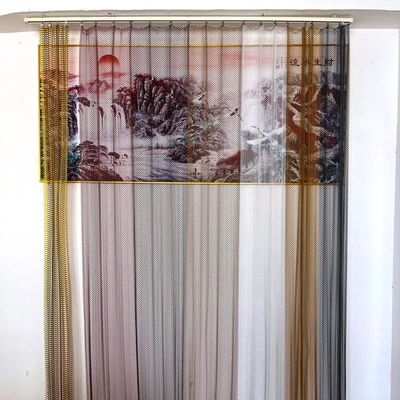 Trasforma il tuo spazio con tende metalliche in alluminio decorative Diversi colori e opzioni di personalizzazione