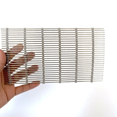 Servizio di lavorazione del decollaggio stile moderno telaio metallico decorativo tessuto per le pareti divisorie tende lunghezza massima 120 m