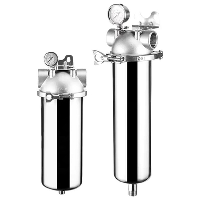 Sistema di filtrazione in acciaio inossidabile per gusto puro e salute Applicabile Pressione dell'acqua 0.1-0.8MPa Flusso di acqua purificata 15000L/H