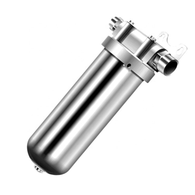 Prefiltro modulare in acciaio inossidabile a flusso lunghezza cartuccia filtro da 10&quot; per SS304/SS316 e tipo di pressione ordinaria