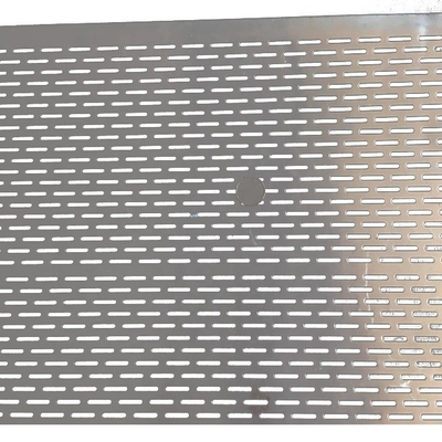 Servizio di taglio pannello decorativo per pareti esterne in alluminio lamiere metalliche perforate personalizzabili