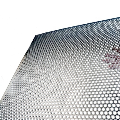 Prezzi accessibili Foratura a buco rotondo lamiera di acciaio perforata piastra metallica per soffitti di edifici