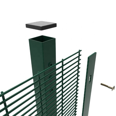Cornice metallica Difesa di grado militare PVC rivestito 358 Sistema antipenetrazione per la massima sicurezza e difesa anti arrampicata
