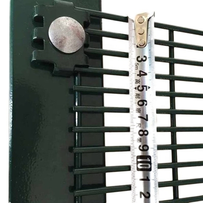 Cornice metallica Difesa di grado militare PVC rivestito 358 Sistema antipenetrazione per la massima sicurezza e difesa anti arrampicata