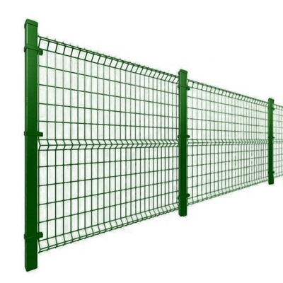 Fence di filo di ferro 3D rivestita in PVC per lavori pesanti Sicurezza favorevole all'agricoltura con un design anti-arrampicata e un diametro di filo di 4/ 4.5/ 5 mm