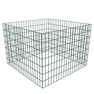 4 pcs Eco-Smart Wire Mesh Compost Bin con ventilazione integrata per la ripartizione aerobika ottimale Danmark Ventilazione di mercato