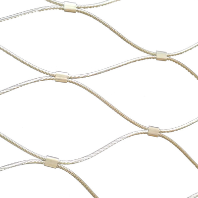 Diametro del filo da 1,2 mm a 4 mm Sicurezza commerciale 304 Acciaio inossidabile Reti di maglia per la protezione