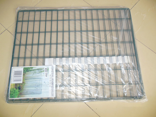 4 pcs Eco-Smart Wire Mesh Compost Bin con ventilazione integrata per la ripartizione aerobika ottimale Danmark Ventilazione di mercato