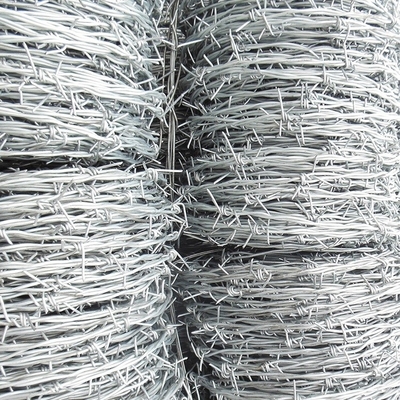 1.6mm diametro del filo di sicurezza galvanizzato filo spinato recinzione durevole per la protezione definitiva
