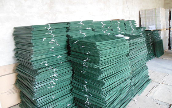 Contenitore di compost a maglia di filo protetto da UV con superficie rivestita in polvere di vinile e all'aperto per tutte le condizioni meteorologiche RAL6005 Verde