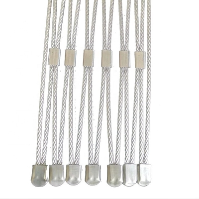 Rete di sicurezza di filo di acciaio in acciaio inossidabile 304 Ideale per impianti di arrampicata Griglia Dimensioni da 20 mm a 200 mm Ferrule duratura stile tessuto