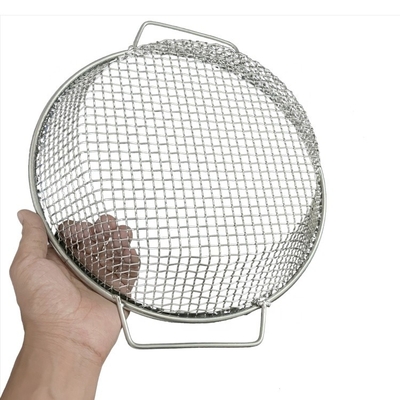 Giardinaggio accessorio essenziale grande 11,8 pollici di acciaio compost setaccio pesante giardino setacciatore maglia
