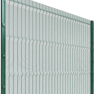 Larghezza del pannello 3m PVC/in polvere rivestita Visibilità migliorata 358 Recinzione anti-arrampicata per la sicurezza industriale
