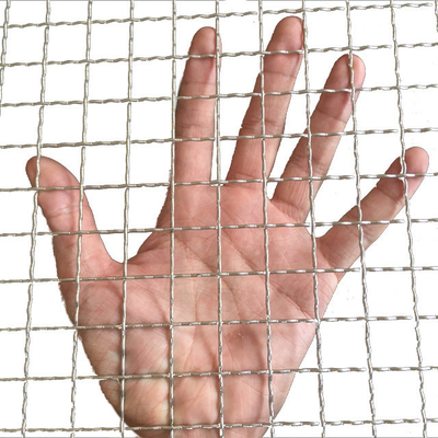 Galvanizzato filo d'acciaio decorativo design complesso sicurezza maglia di filo di ferro stretta per recinzioni sicure