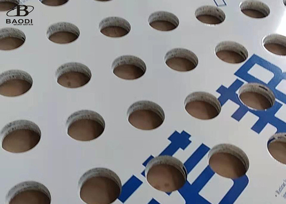 maglia metallica perforata di perforazione del piatto del filtro da 2m x da 1m