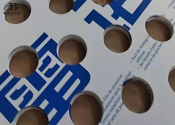 il foro rotondo di 0.5mm modella la maglia d'acciaio perforata 316 inossidabili
