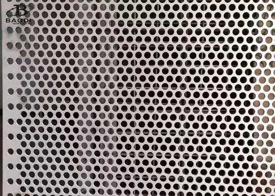 il foro rotondo di 0.5mm modella la maglia d'acciaio perforata 316 inossidabili