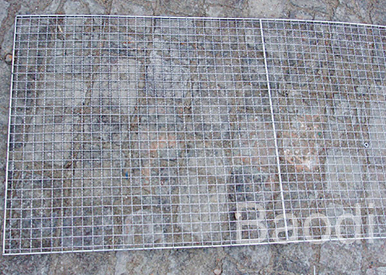 Altezza unita galvanizzata 0.4mm tessuta della rete metallica del sostegno 1.5m
