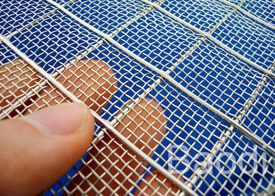 Altezza unita galvanizzata 0.4mm tessuta della rete metallica del sostegno 1.5m