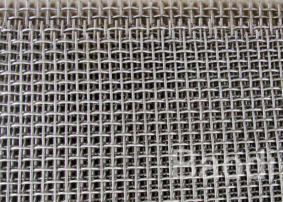 Acciaio tessuto uso del filtrante 0.4mm Dia Crimped Wire Mesh Carbon