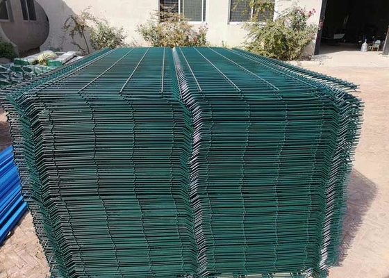 filo zincato di spruzzatura Mesh Fence Iron For Garden della polvere di 55x100mm