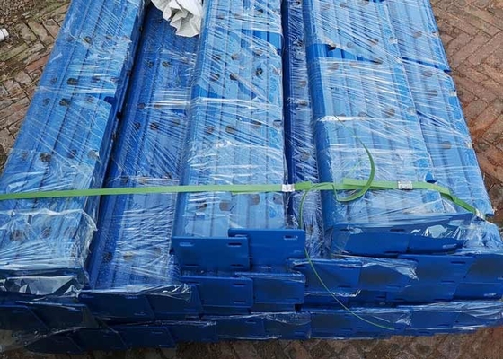 Posta quadrata blu del quadrato di Mesh Fence Pvc Coated With del cavo di colore 50x200mm